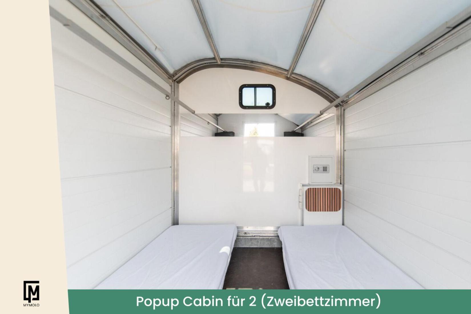 Glamping In Der Zeche Ewald Herten Herten  Zewnętrze zdjęcie
