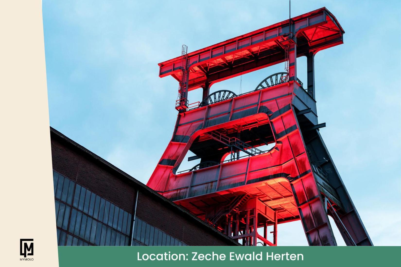Glamping In Der Zeche Ewald Herten Herten  Zewnętrze zdjęcie