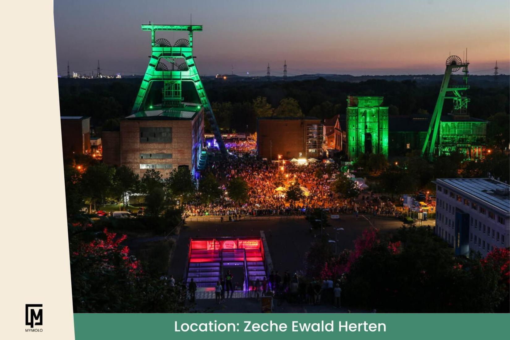 Glamping In Der Zeche Ewald Herten Herten  Zewnętrze zdjęcie