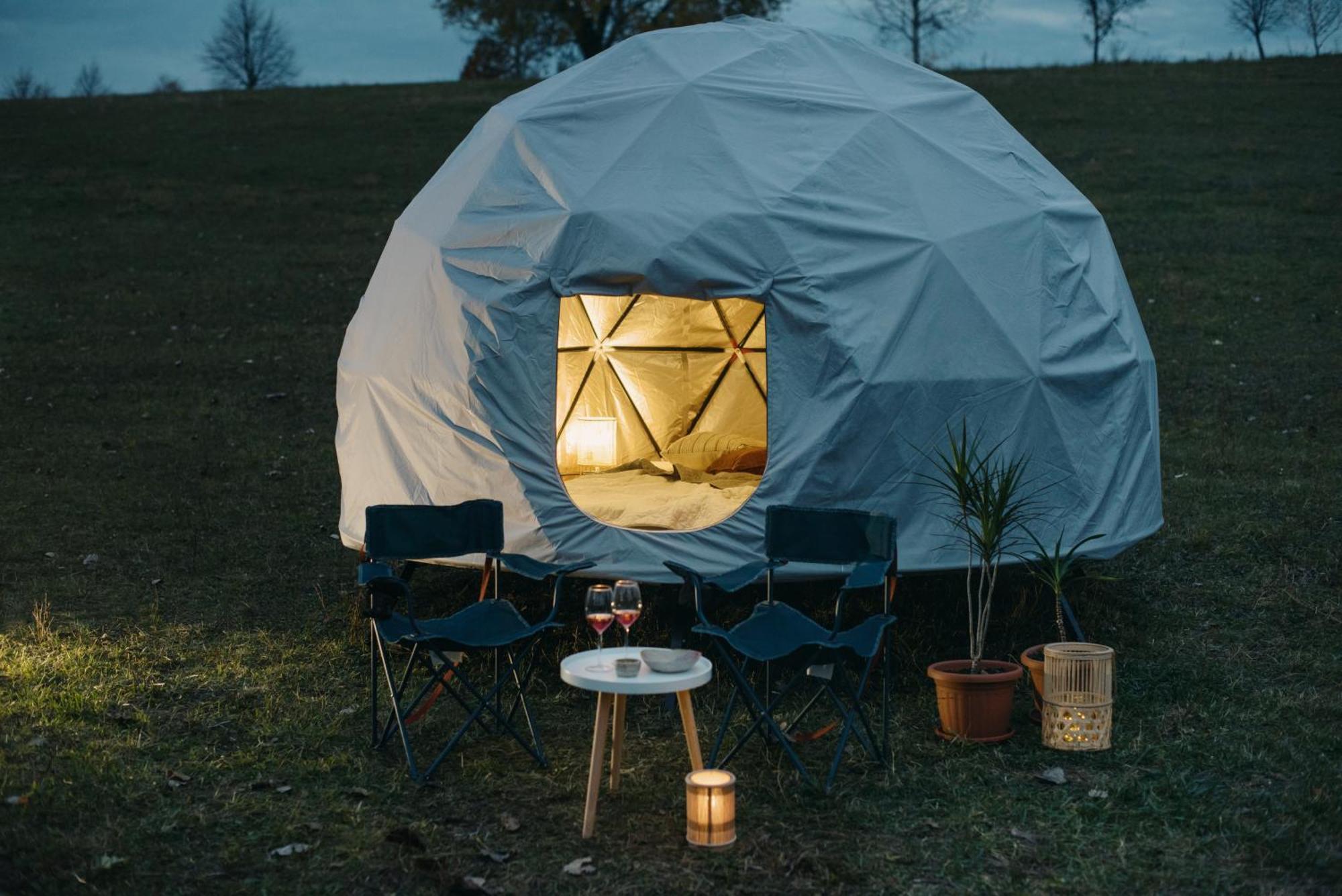 Glamping In Der Zeche Ewald Herten Herten  Zewnętrze zdjęcie